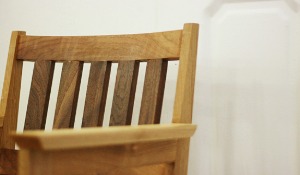 Oak round-chair