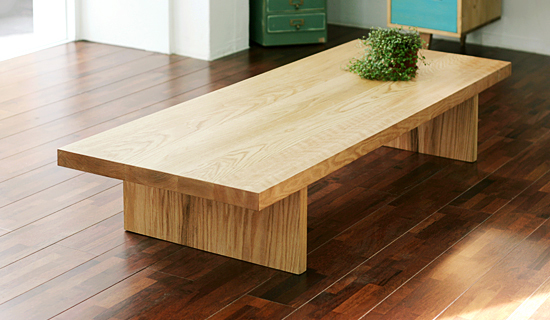 Oak low table